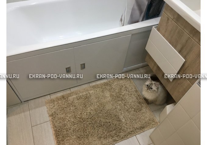 Экран из МДФ EMMY Монро 160 в алюминиевой раме – купить по цене 7200 руб. в интернет-магазине в городе Челябинск картинка 2