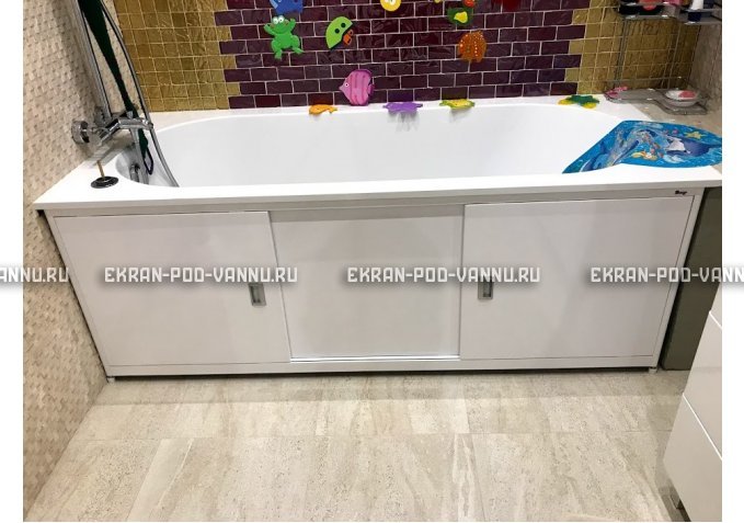 Экран из МДФ EMMY Монро 160 в алюминиевой раме – купить по цене 7200 руб. в интернет-магазине в городе Челябинск картинка 1