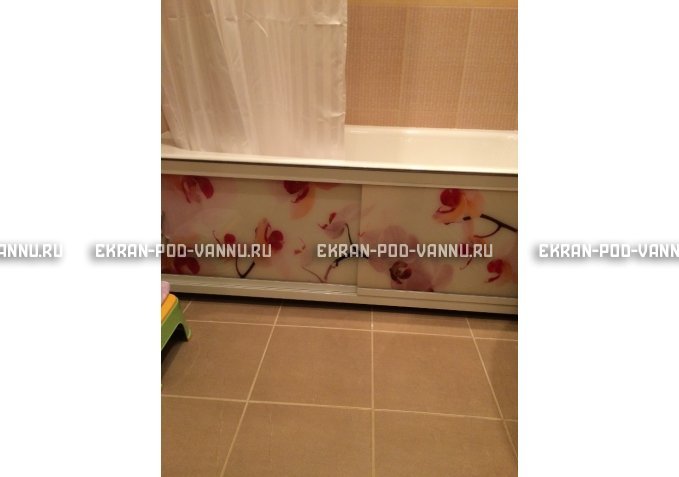 Раздвижной ФОТО экран - Orchid – купить по цене 8500 руб. в интернет-магазине в городе Челябинск картинка 3