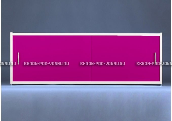 Экран раздвижной EUROPLEX Комфорт фиолетовый – купить по цене 6250 руб. в интернет-магазине в городе Челябинск картинка 1