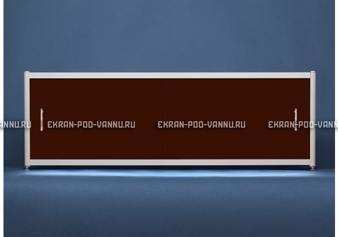 Раздвижной экран EUROPLEX Комфорт шоколад – купить по цене 6750 руб. в интернет-магазине в городе Челябинск картинка 1
