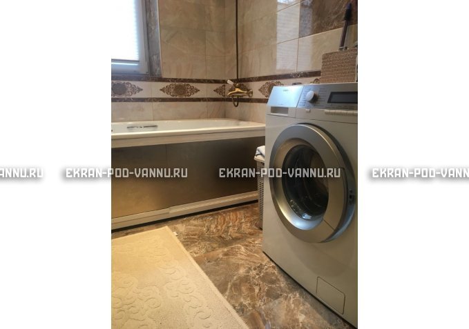 Раздвижной экран EUROPLEX Роликс Бронза текстура – купить по цене 12500 руб. в интернет-магазине в городе Челябинск картинка 3