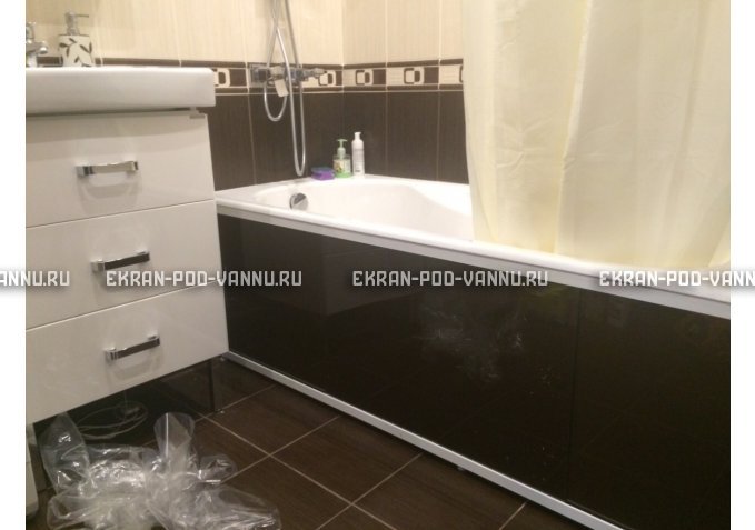 Раздвижной экран EUROPLEX Комфорт шоколад – купить по цене 6750 руб. в интернет-магазине в городе Челябинск картинка 3