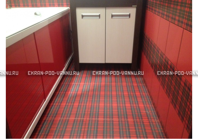 Экран раздвижной EUROPLEX Комфорт красный – купить по цене 6250 руб. в интернет-магазине в городе Челябинск картинка 3