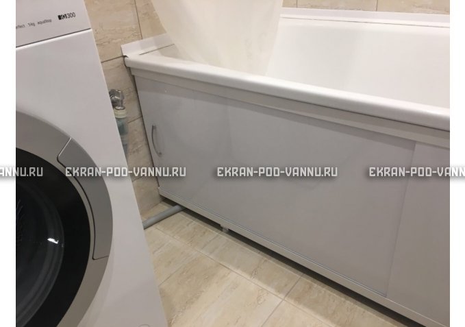 Экран под трубы EUROPLEX Универсал белый высокий – купить по цене 6550 руб. в интернет-магазине в городе Челябинск картинка 5