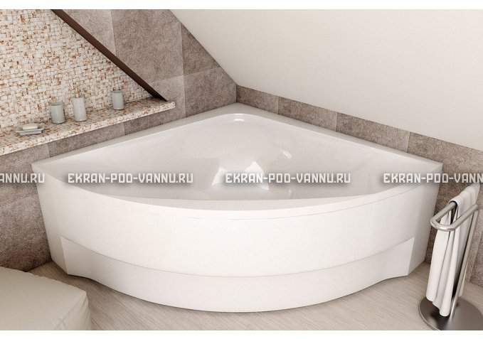 Акриловая ванна Vayer Boomerang 140x140 – купить по цене 53070 руб. в интернет-магазине в городе Челябинск картинка 1