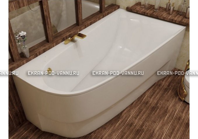 Акриловая ванна Vayer Boomerang 150x90 – купить по цене 42270 руб. в интернет-магазине в городе Челябинск картинка 1