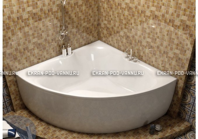 Акриловая ванна Vayer Iryda 150x150 – купить по цене 39550 руб. в интернет-магазине в городе Челябинск картинка 1