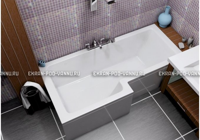 Акриловая ванна Vayer Options 170х70/85 – купить по цене 24110 руб. в интернет-магазине в городе Челябинск картинка 1