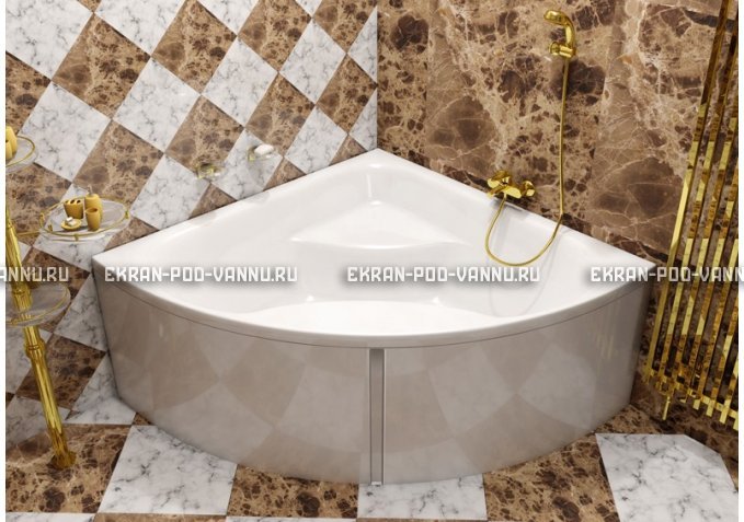 Акриловая ванна Vayer Persefona 140x140 – купить по цене 25230 руб. в интернет-магазине в городе Челябинск картинка 1