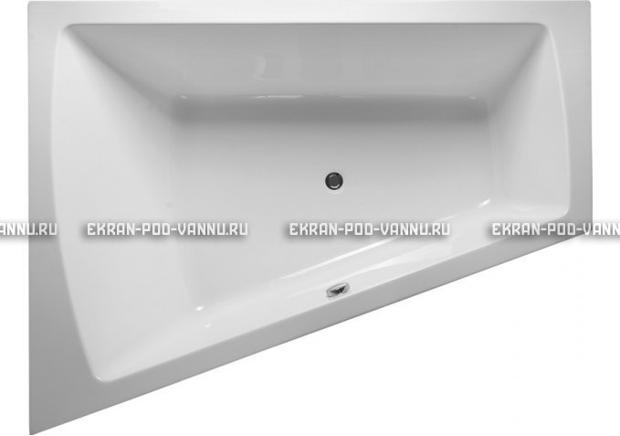 Акриловая ванна Vayer Trinitiy 170x130 – купить по цене 32590 руб. в интернет-магазине в городе Челябинск картинка 2