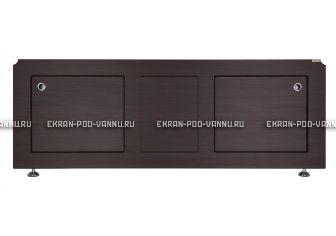 Экран раздвижной VOD-OK ХИТ 170 - Венге – купить по цене 5990 руб. в интернет-магазине в городе Челябинск картинка 1
