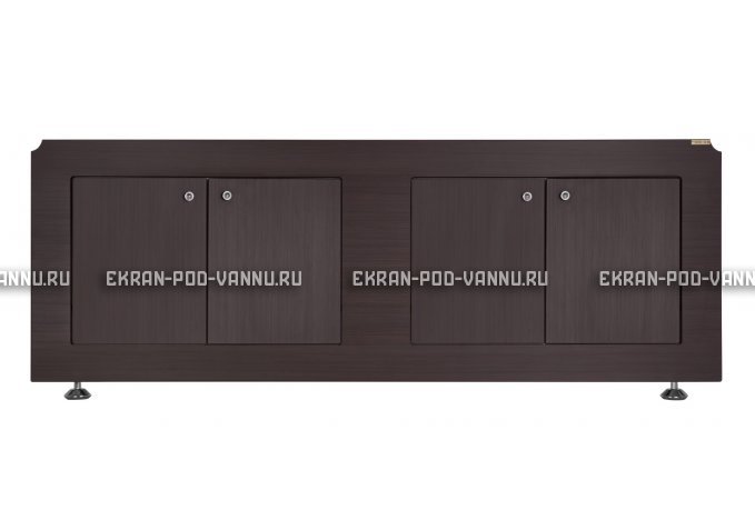 Экран VOD-OK Олимп 150 распашной - Венге – купить по цене 5230 руб. в интернет-магазине в городе Челябинск картинка 1