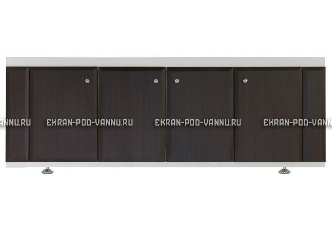 Экран распашной МДФ 150 - Венге – купить по цене 3170 руб. в интернет-магазине в городе Челябинск картинка 2