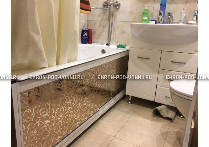 Раздвижной экран EUROPLEX Роликс Золото – купить по цене 12500 руб. в интернет-магазине в городе Челябинск картинка 1