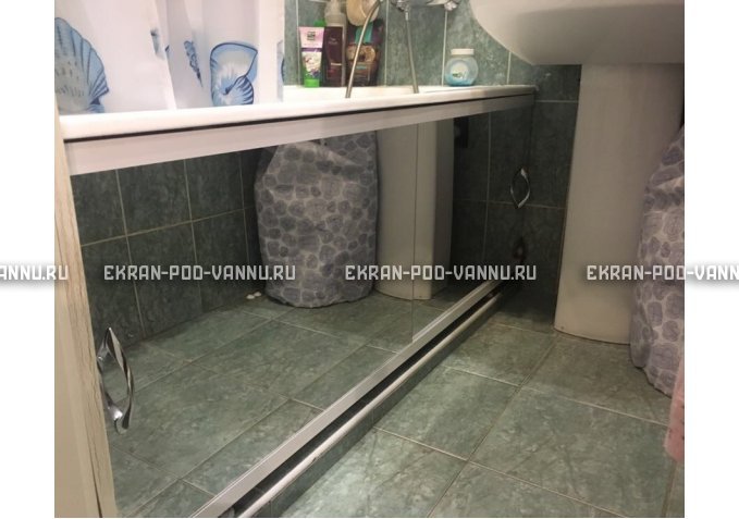 Зеркальный экран под трубы EUROPLEX Универсал – купить по цене 8500 руб. в интернет-магазине в городе Челябинск картинка 1