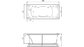 Акриловая ванна Relisan Loara 180x80 – купить по цене 23580 руб. в интернет-магазине в городе Челябинск картинка 8
