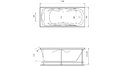 Акриловая ванна Relisan Marina 170x75 – купить по цене 15725 руб. в интернет-магазине в городе Челябинск картинка 17