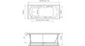 Акриловая ванна Relisan Tamiza 170x75 – купить по цене 19160 руб. в интернет-магазине в городе Челябинск картинка 17