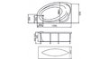 Акриловая ванна 1MarKa Julianna 170x100 – купить по цене 21320 руб. в интернет-магазине в городе Челябинск картинка 13