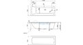 Акриловая ванна 1MarKa Modern 130x70 – купить по цене 8620 руб. в интернет-магазине в городе Челябинск картинка 21