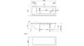 Акриловая ванна 1MarKa Modern 160x70 – купить по цене 9410 руб. в интернет-магазине в городе Челябинск картинка 21