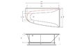 Акриловая ванна Vayer Boomerang 180x100 – купить по цене 53030 руб. в интернет-магазине в городе Челябинск картинка 18