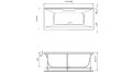 Акриловая ванна Vayer Casoli 180x80 – купить по цене 23580 руб. в интернет-магазине в городе Челябинск картинка 21