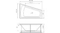Акриловая ванна Vayer Trinitiy 170x130 – купить по цене 32590 руб. в интернет-магазине в городе Челябинск картинка 17